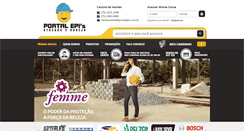 Desktop Screenshot of portalepis.com.br